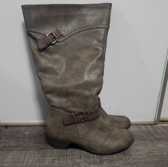 shoe show wide calf boots